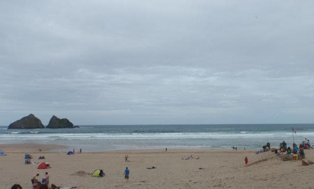 Photo of Holywell Bay beach