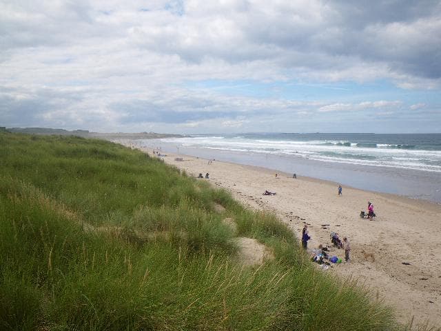 Photo of Bamburgh Castle beach
